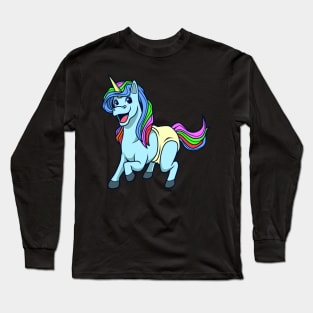 Kawaii Baby Unicorn Long Sleeve T-Shirt